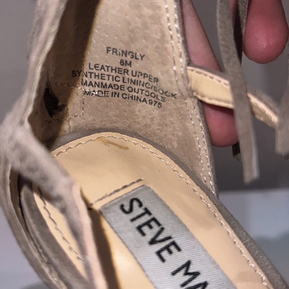 Steve Madden “Fringly” Suede Heels - Picture 8 of 8